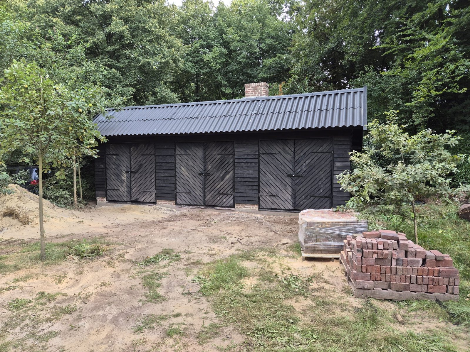 Nieuwbouw — schuur project 8